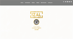 Desktop Screenshot of izalmusic.com